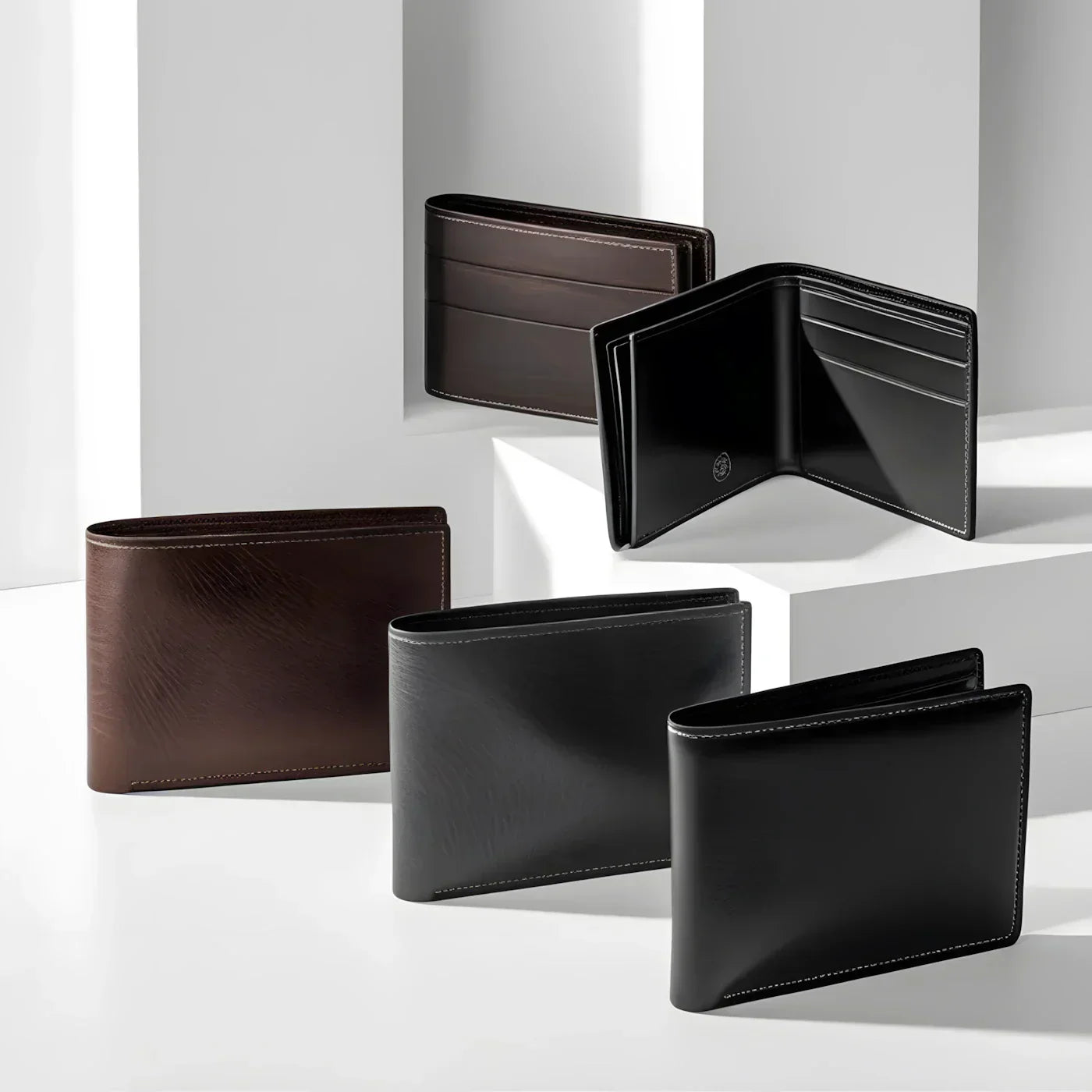imagem de carteiras masculinas bifold