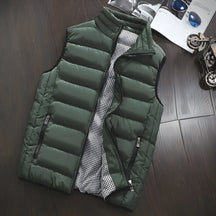 Colete Masculino Puffer Verde Exército