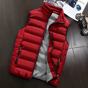Colete Masculino Puffer Vermelho