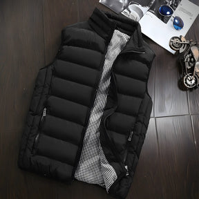 colete masculino puffer preto