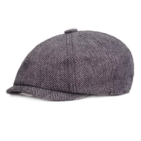 boina masculina cinza claro