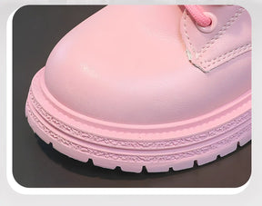 Bota Infantil Feminina Premium Com Forro Em Lã Sola Antiderrapante